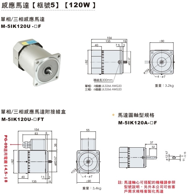 5號機(jī) 120W